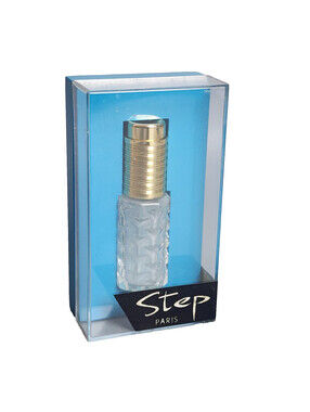 Step Paris Limoges France Spray Perfume Atomizer Bottle 3" Frosted Glass Bottle
